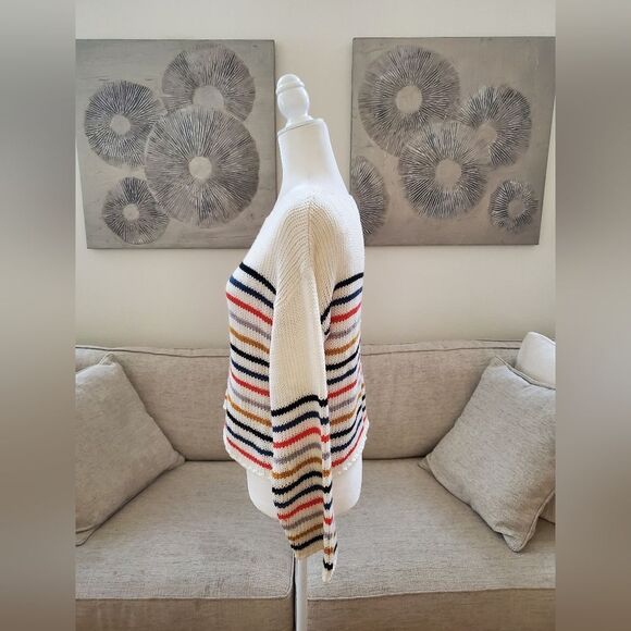 Lovestitch Sera Striped Knit Pullover sz Sm - Picture 5 of 11
